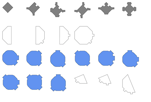 22-tile reduction of Paul Callahan's 24-tile set