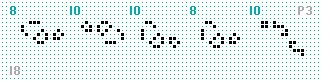 18-bit period 3 pseudo-oscillators
